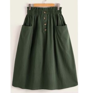 Paper bag skirt